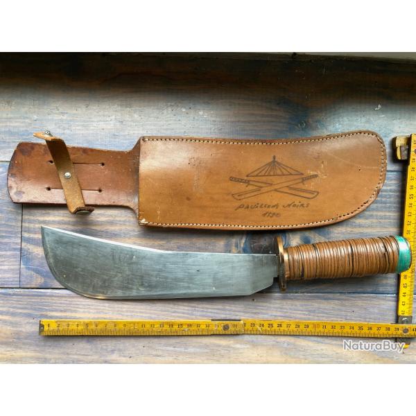 POIGNARD COUTEAU TYPE PIRATE ASIE ANCIEN FABRICATION MODERNE "PAVILONS NOIRS"