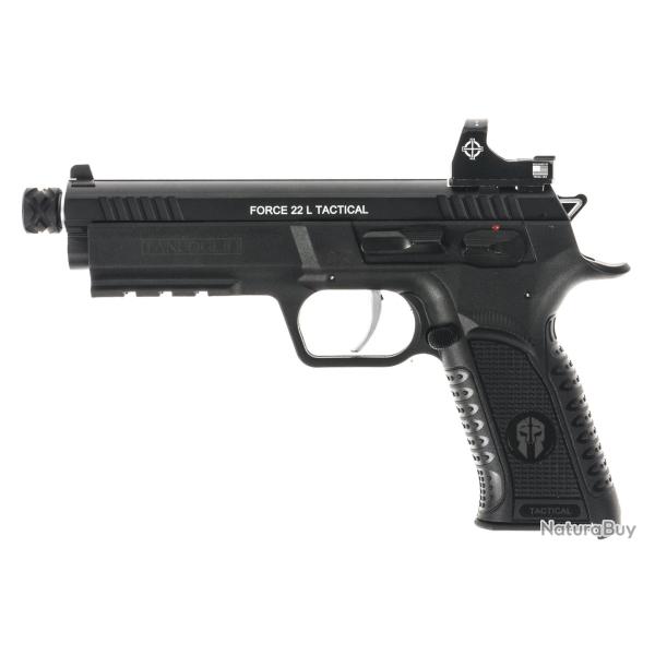 TANFOGLIO FORCE 22L TACTICAL OPTIC 22LR NOIR