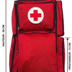 Promotion ! Sac &agrave; Dos de Secours Modulaire (Oxy-Compatible)