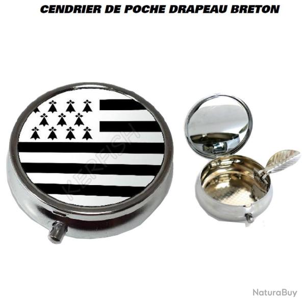 Cendrier de poche Drapeau Breton