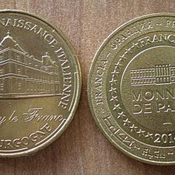Medaille Ancy Le Franc Palais De La Renaissance Italienne Chateau Monnaie De Paris 2014