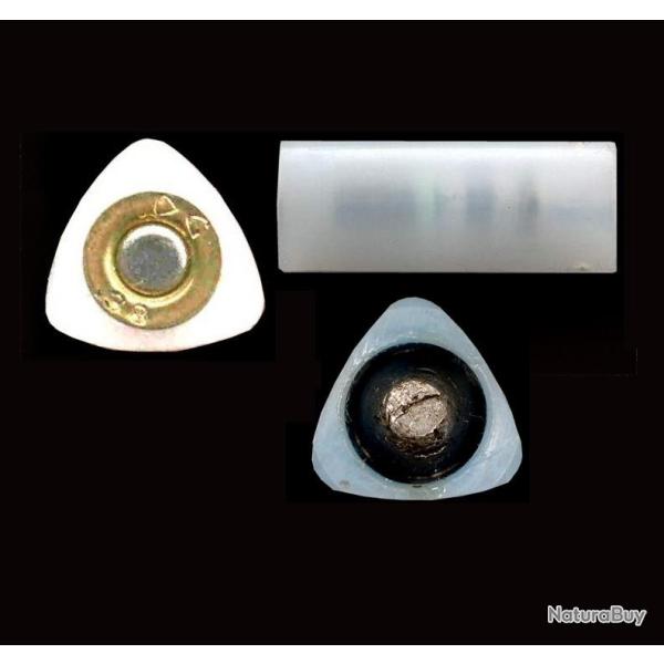 .38 DARDICK Carbine - �tui plastique blanc ou vert triangulaire - Port compris