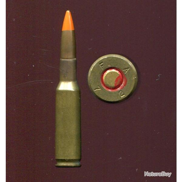 6 x 45 SAW  US - TRES RARE cartouche tra�ante exp�rimentale projet SAW ann�es 1970 - Port Compris