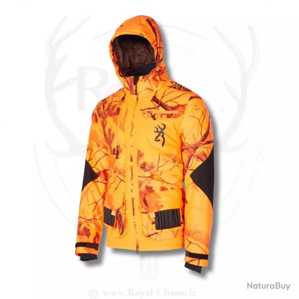 Veste XPO TOUNDRA Orange Blaze BROWNING destockage -40%