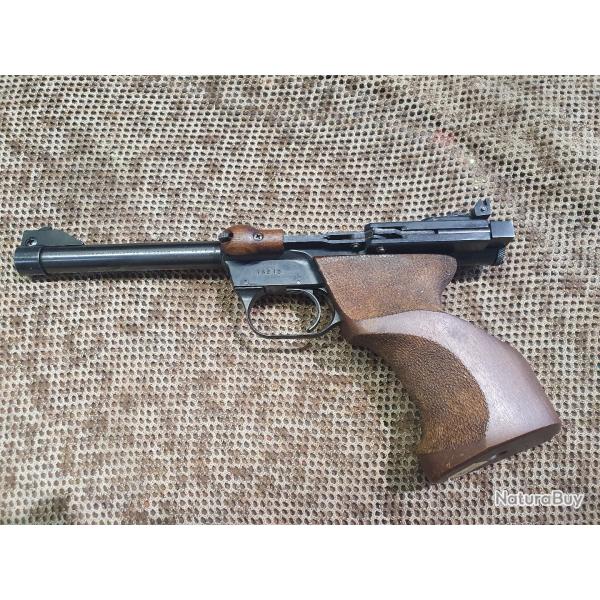 a saisir : pistolet monocoup RHONER cal 22LR mod�le SPORPISTOLE SM 76