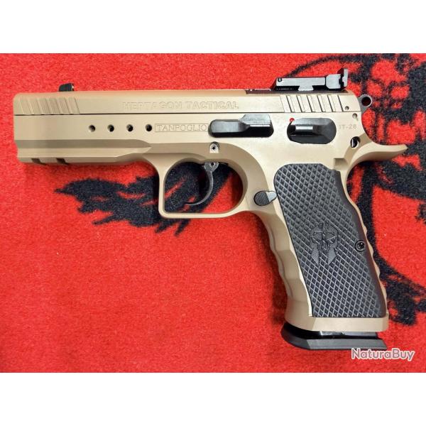 Tanfoglio HEPTAGON Tactical FDE K 9 mm