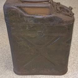 Jerrican 1942 USA v&eacute;hicules militaire 39/45 WW2