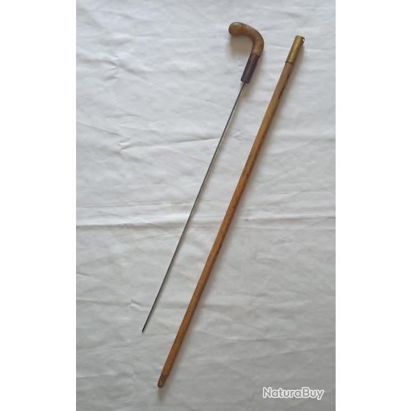 Canne �p�e de d�fense d�but 1900