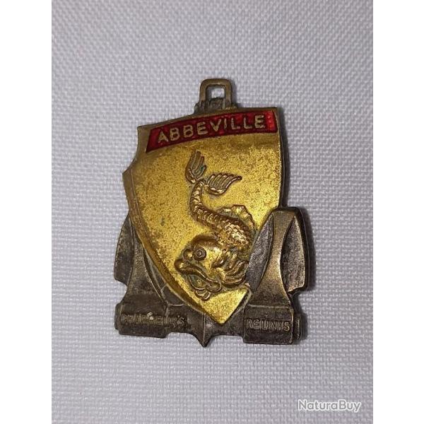 Insigne Chargeurs R�unis ABBEVILLE guerre Indochine