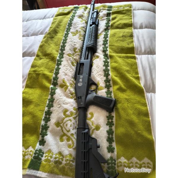 fusil � pompe Rossi SR12 �tat neuf crosse changer Ar15 Stag meilleur qualit�