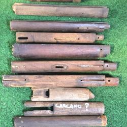 Lot de bois pour entures crosse