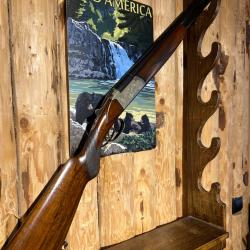 ENCHERES 1� - FUSIL SUPERPOSE J. GAUCHER 12/70 - 70CM