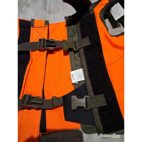 Gilet de protection pour chien de marque solognac