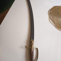 Sabre d'officier l'infanterie XVIII si&egrave;cle