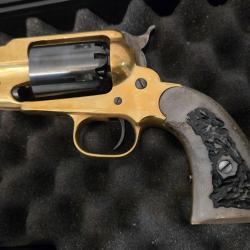 Plaquettes de crosse pour Pietta remington 1858 antique style !!!  en r&eacute;sine &eacute;poxy + cadeau lire.