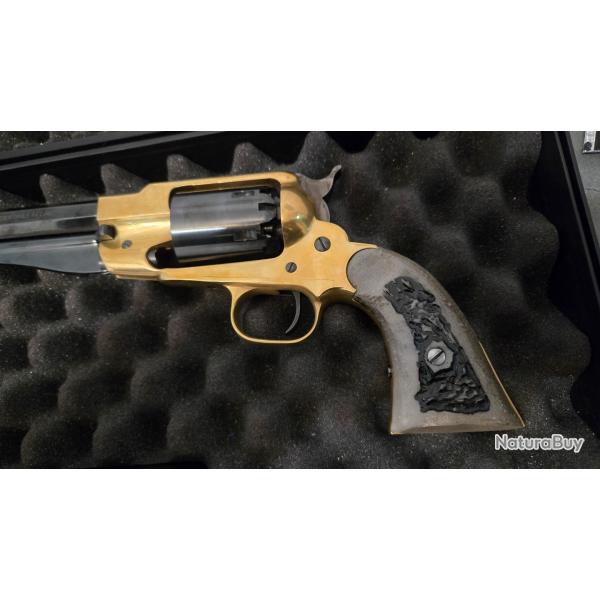 Plaquettes de crosse pour Pietta remington 1858 antique style !!!  en r�sine �poxy + cadeau lire.