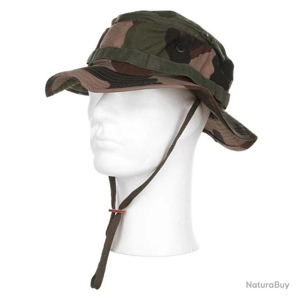 Chapeau anti moustique de brousse camouflage