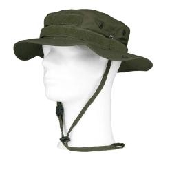 Chapeau de brousse Le Baroudeur vert militaire Syst&egrave;me MOLLE
