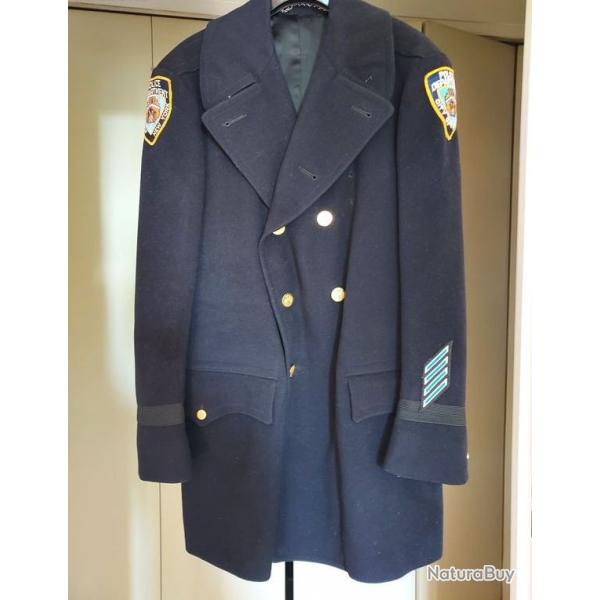 Manteau c�r�monie r�glementaire Officier NYDP