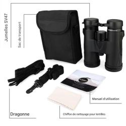 Jumelles Professionnelles SVBONY SV47 8x42 *Ench&egrave;res* &Eacute;tanches IPX7 Observation Faune
