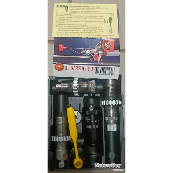 Jeu d'outils Lee cal. .30-30 Winchester avec si�geur microm�trique ref 90506