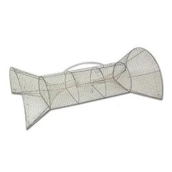 Nasse 2 entr&eacute;es grand mod&egrave;le 140 cm maille 25 mm