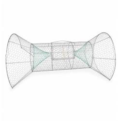 Nasse 2 entr&eacute;es grand mod&egrave;le 140 cm maille 25 mm