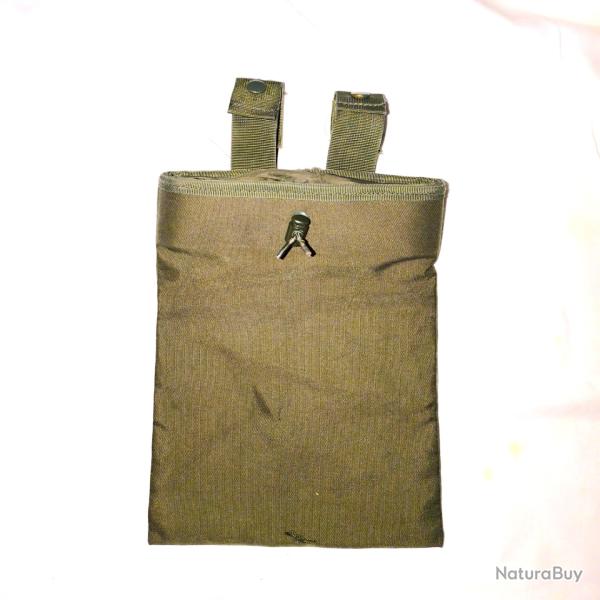 POCHE D�LESTAGE DUMP POUCH CHARGEURS VIDES - VERT OD - MIL-TEC