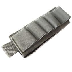 Cartouchi&egrave;re - Grise - Velcro - 5 Cartouches - Calibre 12/20