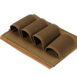 Cartouchi&egrave;re - Beige - Velcro - 4 Cartouches - Calibre 12/20 - Livraison gratuite