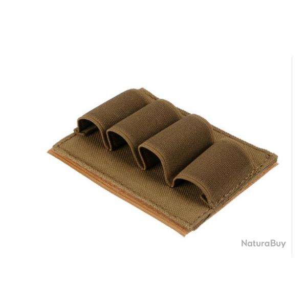 Cartouchi�re - Beige - Velcro - 4 Cartouches - Calibre 12/20 - Livraison gratuite