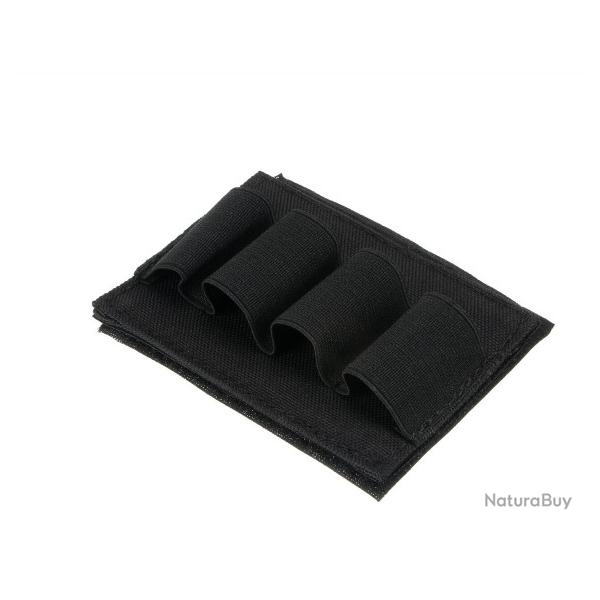 Cartouchi�re - Noire - Velcro - 4 Cartouches - Calibre 12/20 - Livraison gratuite