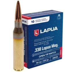 Cartouches Lapua .338 Lapua Magnum OTM Scenar 300 gr / 19,44 g