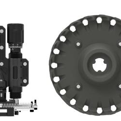 X-10 conversion bullet feeder Frankford Arsenal 9mm luger