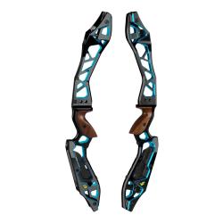Poign&eacute;e Elezo 27" - Kinetic - Droitier / Noir/Turquoise