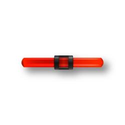 Guidon ajour&eacute; Colombi Rouge Fluo - 3 mm / D2/L17,5 / Rouge