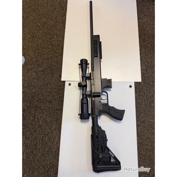 CARABINE LINEAIRE ISSC SPA TACTICAL CAL 22LR + LUNETTE