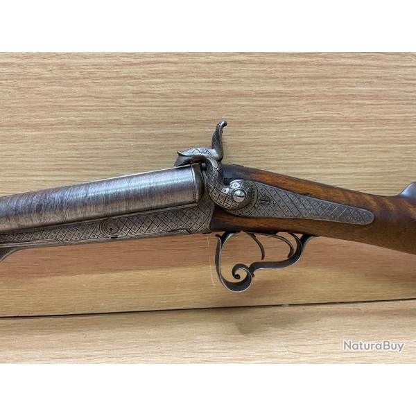 Fusil � Broches Cat D Calibre 12 Fabrication Belge Canons Damas � 1� sans prix de r�serve !