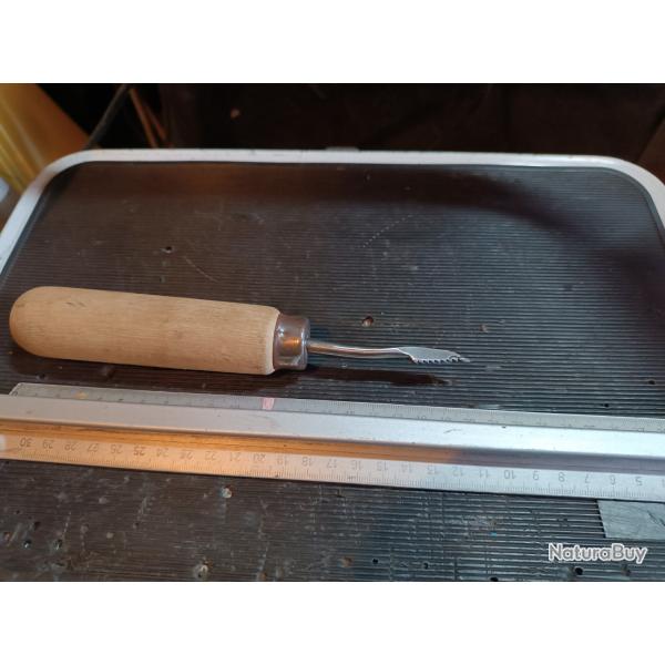 Outil a quadrillage des crosses outil a quadriller crosse de fusil carabine professionnel 2 mm