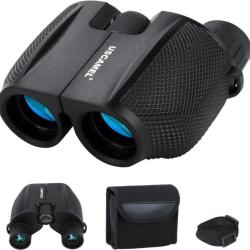 Jumelles Puissantes Compactes 12X25 Prisme BAK4 FMC Lentille Chasse P&ecirc;che Randonn&eacute;e Sport Voyage