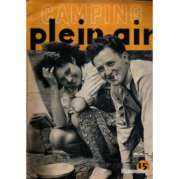 revue camping plein air 1946, normandie , haute is�re, bords de loire , afghanistan, nouvelles diver