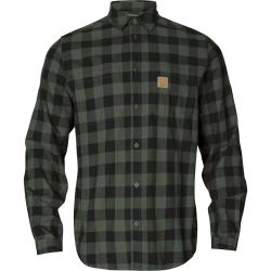 Chemise H&auml;rkila Scandinavian L S shirt Green Check