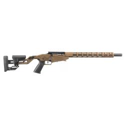 Carabine Ruger Precision Rimfire Marron Bronze 22LR 10Cps 18" 46cm Filete 1/2-28"