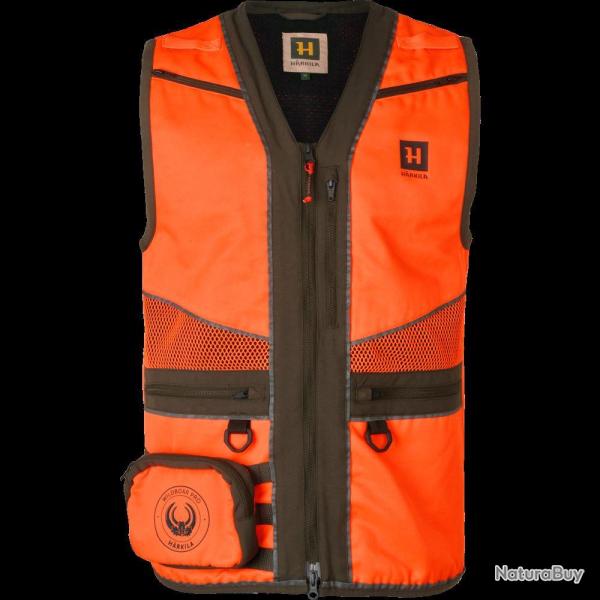 Gilet Wildboar Pro Blaze Waiscoat Orange Blaze/brown Harkila M