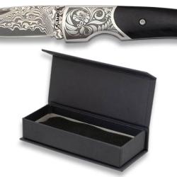 Couteau pliant damass&eacute; Albainox.Lame 7.2