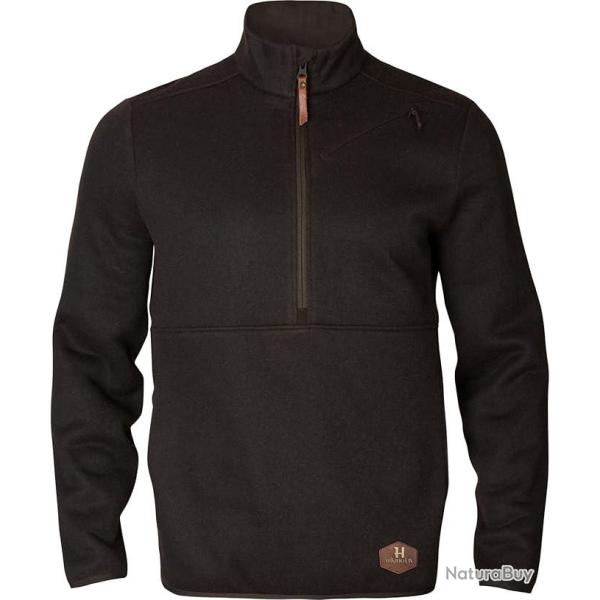 Pull � col zipp� Metso Shadow Brown Harkila
