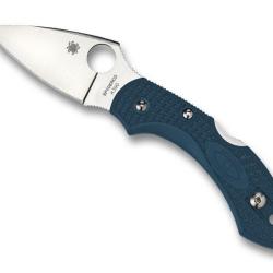 Couteau Spyderco Dragonfly 2 K390 Bleu