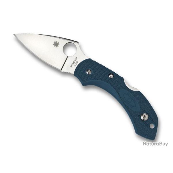 Couteau Spyderco Dragonfly 2 K390 Bleu