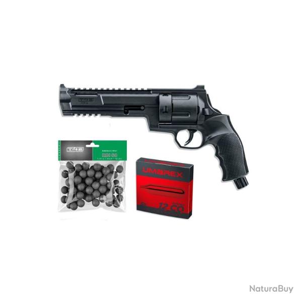 Revolver HDR 68 Pack Pret � Tirer Cal 68 (50 billes + 5 Cart CO2)