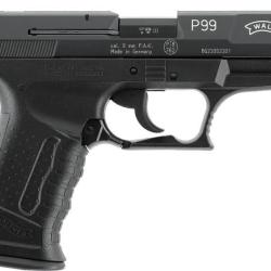 Pistolet Walther P99 a blanc 9mm PAK Black + 1 Bte munitions